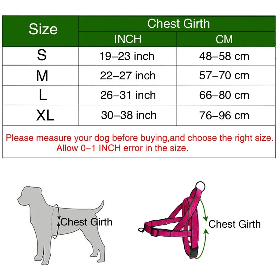 Adjustable Dog Harness - PAWS AND MEWS