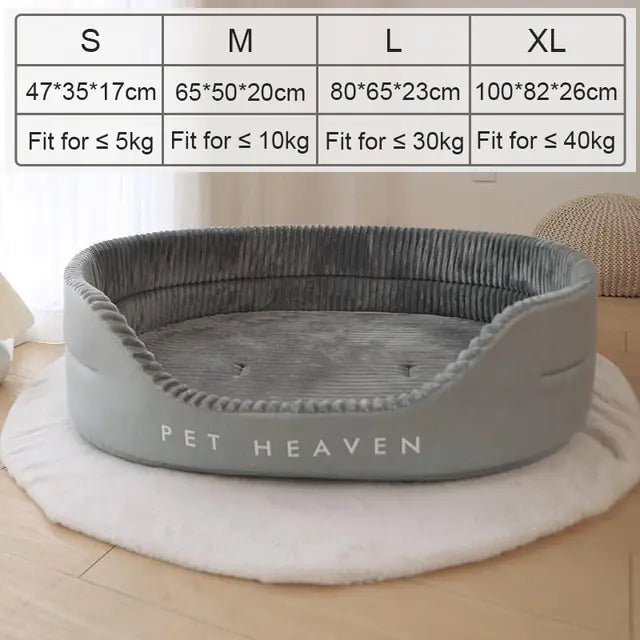 Soft Padded Pet Bed