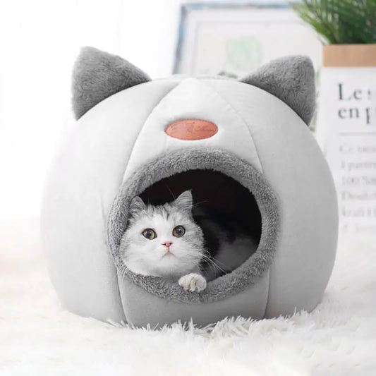 Plush Cat Bed