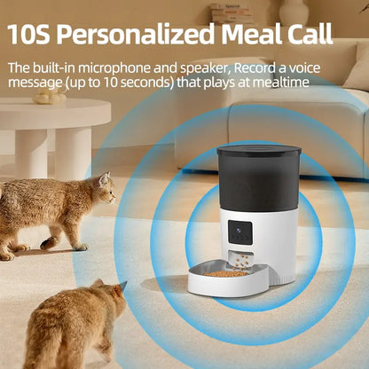 Automatic Pet Feeder With Camera